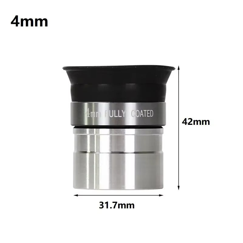 1.25 Inch Astronomical Telescope Eyepiece Fully Coated Optical Glass Monocular Telescope Eyepiece 4Mm,10Mm,20Mm,25Mm Eyepiece
