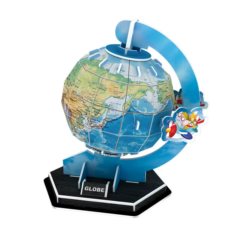 3D Puzzle Space Model Space Exploration Handmade DIY Paper Assembly Early Education Educational Toys Creative Gift Jigsaw