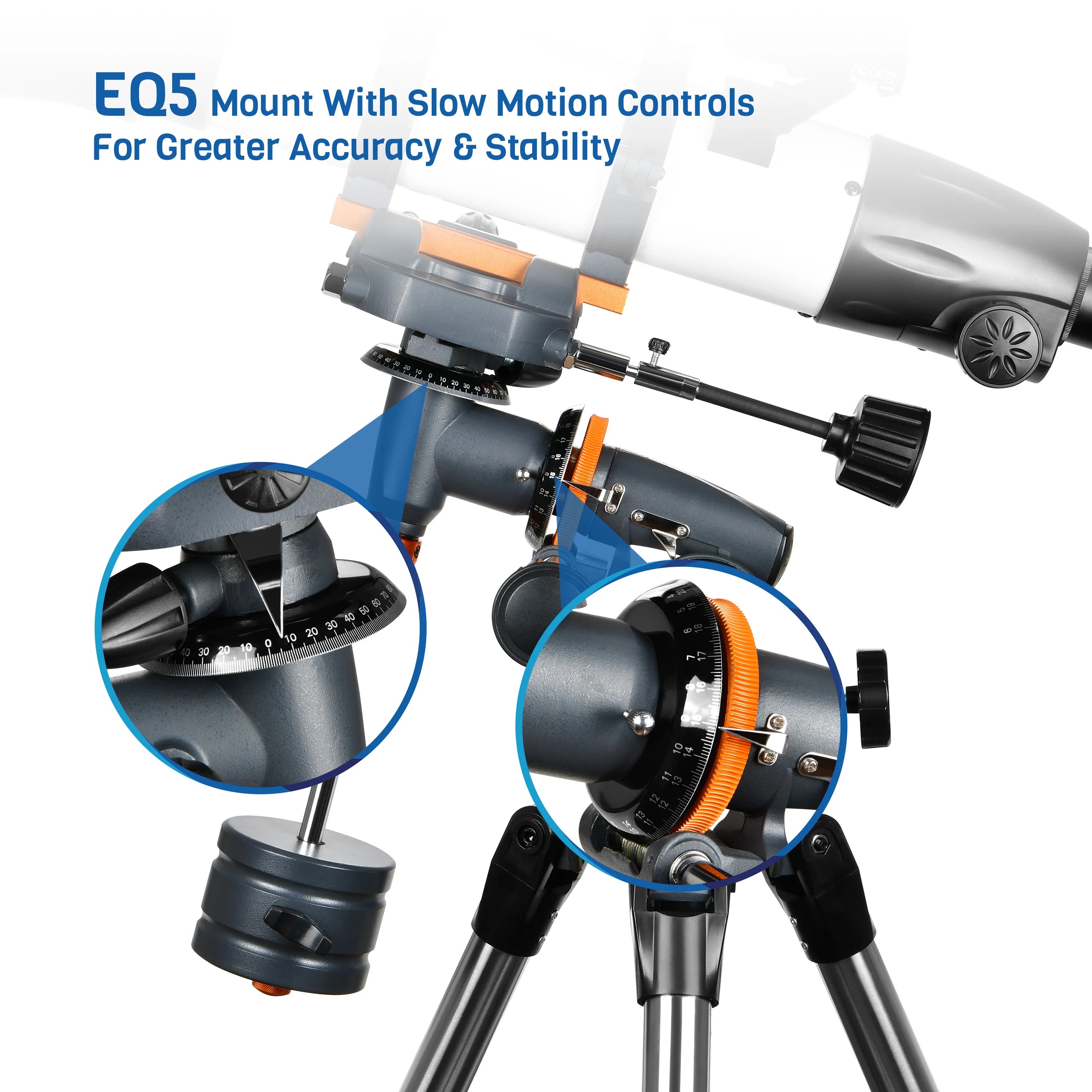 Elescope 650X90Mm Astronomical Refractor Telescope for Adults & Beginners with Tripod, Phone Adapter, Wireless Control