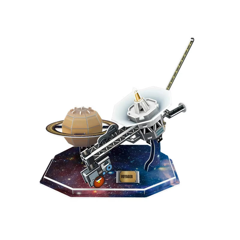 3D Puzzle Space Model Space Exploration Handmade DIY Paper Assembly Early Education Educational Toys Creative Gift Jigsaw