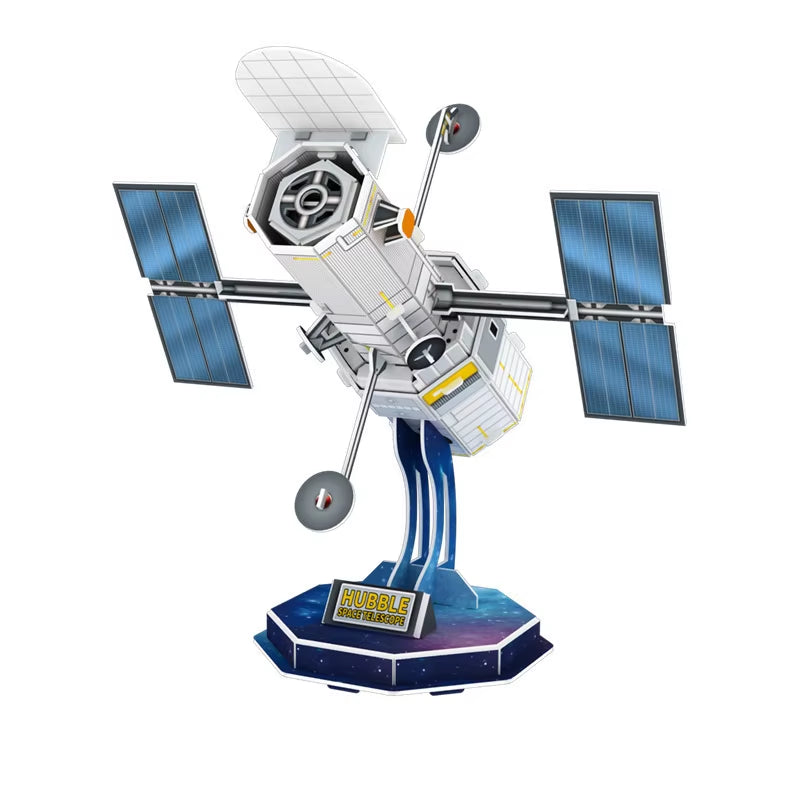 3D Puzzle Space Model Space Exploration Handmade DIY Paper Assembly Early Education Educational Toys Creative Gift Jigsaw