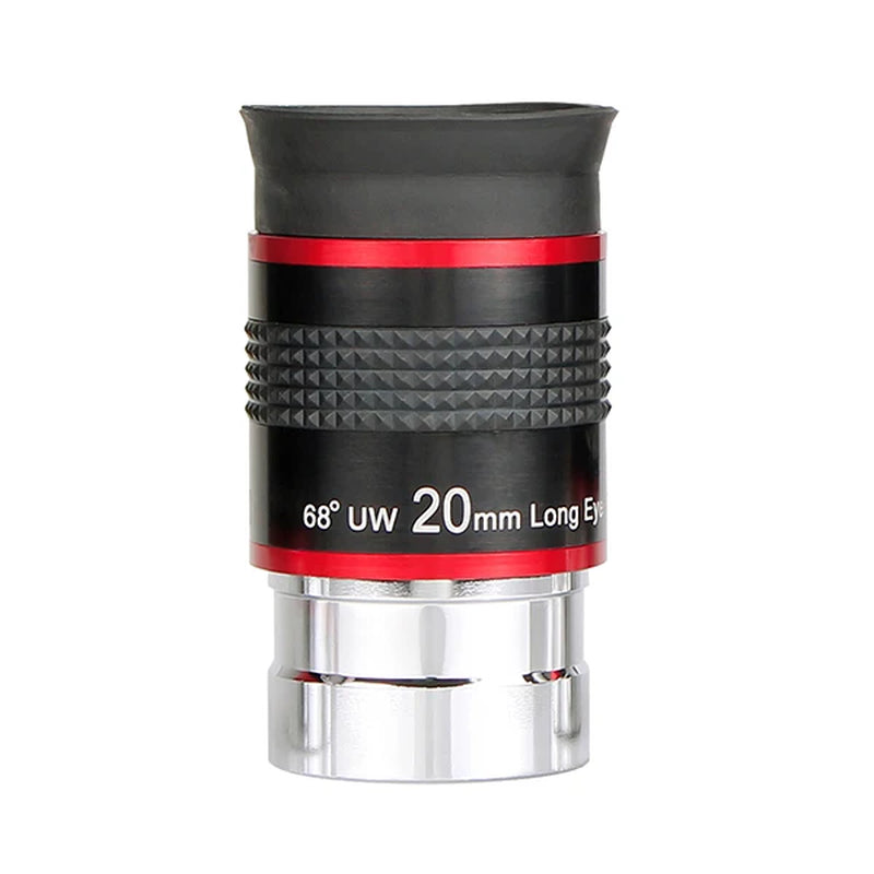 68° Ultra Wide Angle 6Mm/ 9Mm /15M /20Mm Telescope Eyepiece FMC 1.25" for Astronomical Telescope