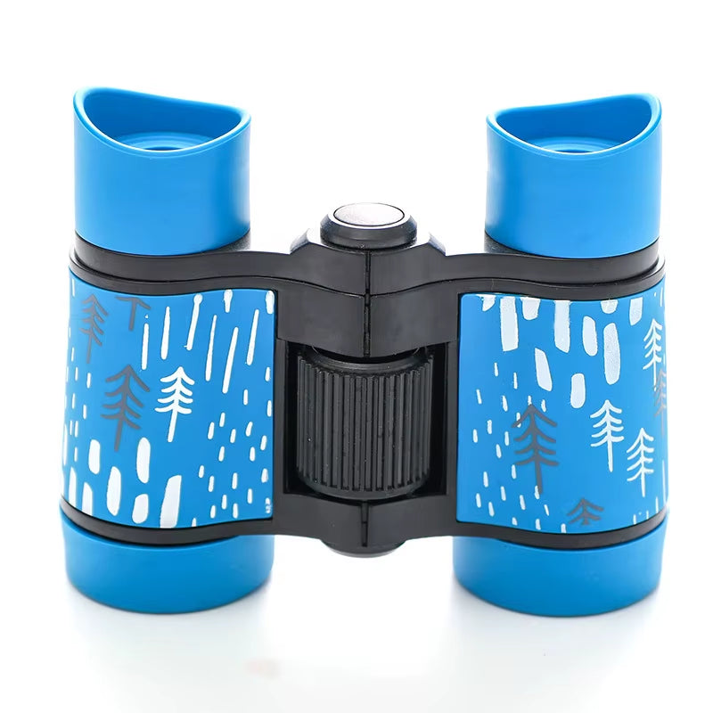 4X30Mm Kids Binocular Telescope Children Educational Learning Telescope Bird Watching Folding Optics Telescope